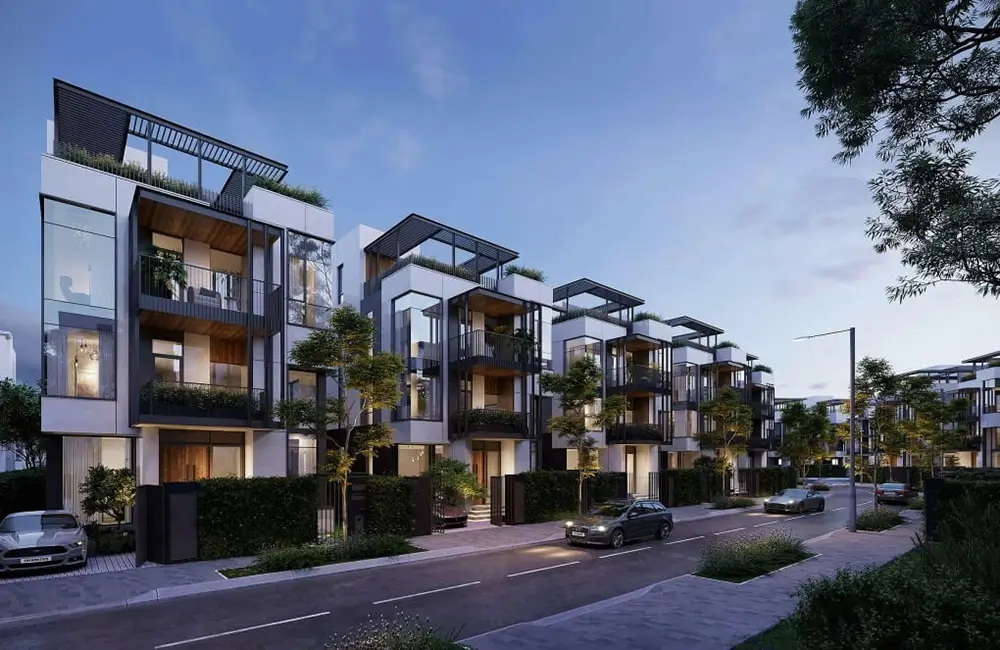 Phối cảnh dự án Vega Villa. Ảnh: SonKim Land